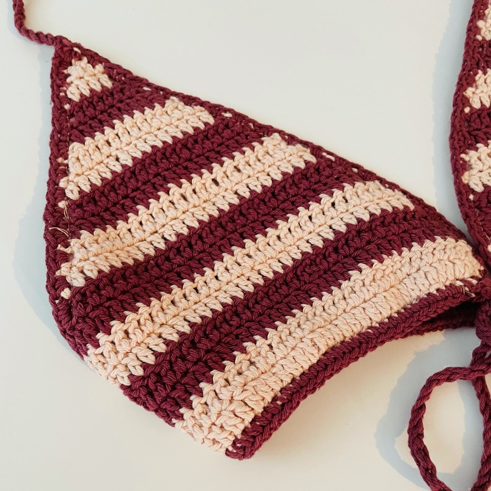 MILES CROCHET BIKINI TOP - Picture 5 of 11